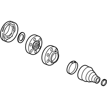 Audi Q7 CV Joint - 7L0-598-103-X