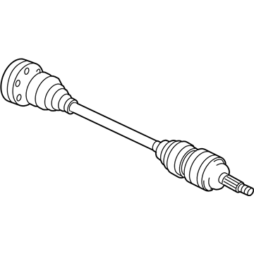 Audi Q7 Axle Shaft - 7L8-501-201