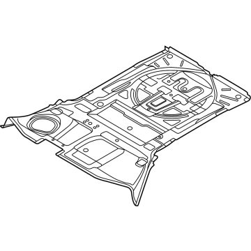 Audi Q5 PHEV Floor Pan - 80A-803-093-A-STL