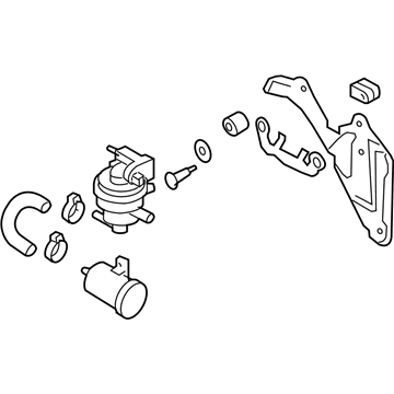 Audi Fuel Vapor Leak Detection Pump - 8P0-906-201-A