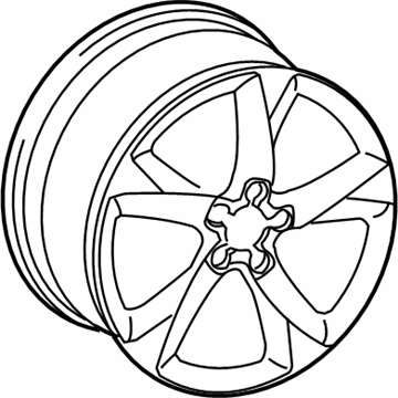 Audi A5 Alloy Wheels - 8T0-601-025-BL