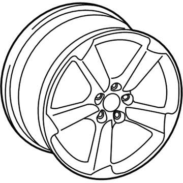 Audi A5 Alloy Wheels - 8T0-601-025-CD