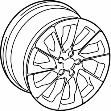 Audi A5 Alloy Wheels - 8T0-601-025-BR