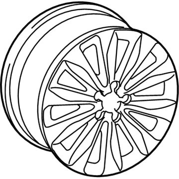 Audi A5 Alloy Wheels - 8T0-601-025-R