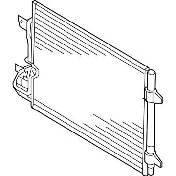 Audi A/C Condenser - 1K0-820-411-Q