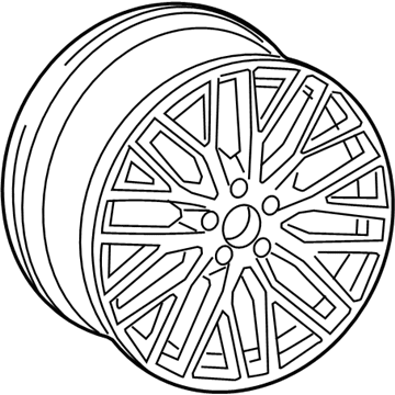 2017 Audi A6 Quattro Alloy Wheels - 4G9-601-025-K