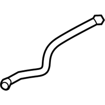 Audi A7 Quattro Coolant Pipe - 4G0-121-081-EJ