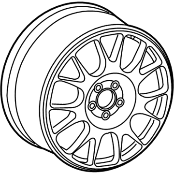 Audi A3 Alloy Wheels - 8P0-601-025-R-1H7