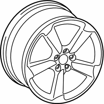 2009 Audi A3 Alloy Wheels - 8P0-601-025-EB