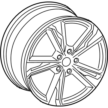 Audi Q3 Alloy Wheels - 83A-601-025-B