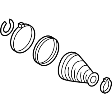 Audi CV Joint Boot - 1EA-498-201-B