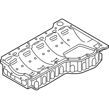 Audi Oil Pan - 07K-103-603-C