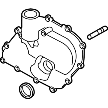 Audi TT RS Quattro Timing Cover - 07K-109-283-F