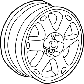 Audi A8 Quattro Alloy Wheels - 4D0-601-025-T-Z17