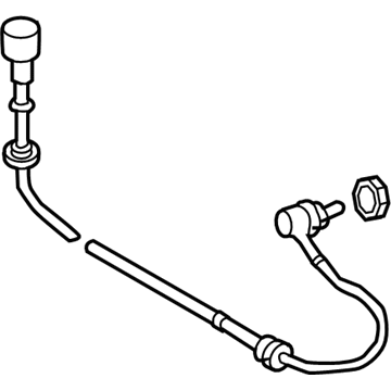 Audi ABS Wheel Speed Sensor - 8E0-927-803-B