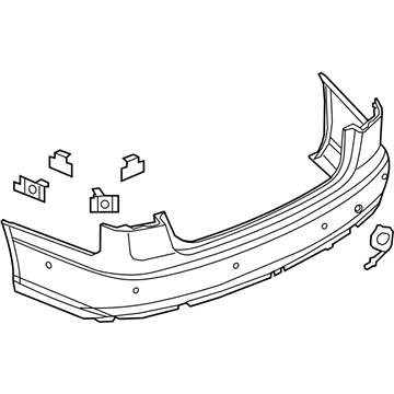 Audi S6 Bumper - 4G5-807-067-K-GRU