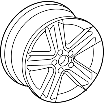 Audi RS6 Avant Alloy Wheels - 4H0-601-025-AR