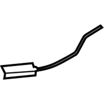 Audi Hood Release Cable - 4E0-823-543-A