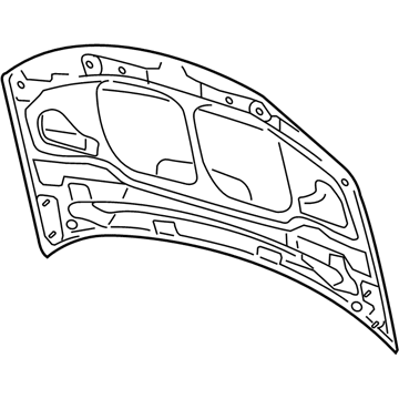 Audi Hood - 4E0-823-029-C