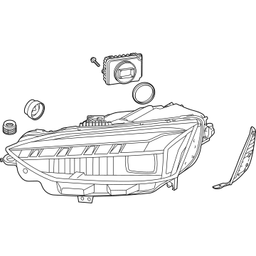 Audi RS5 Headlight - 8W6-941-039-B