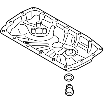 Audi Oil Pan - 06M-103-602-Q