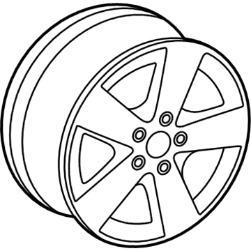 Audi Alloy Wheels - 4B0-601-025-AA-Z17