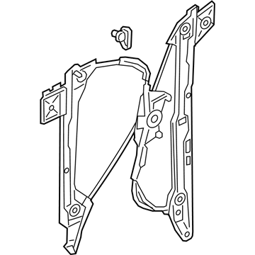 Audi Window Regulator - 4M8-839-461-A