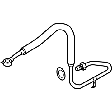 Audi Q7 Power Steering Hose - 7L8-422-893-CF