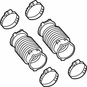 Audi Air Intake Hose - 079-129-740-D