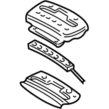 Audi Automatic Transmission Shift Indicator - 4D0-713-111-E