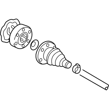 Audi CV Joint - 1K0-498-103