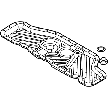 Audi Oil Pan - 059-103-602-F