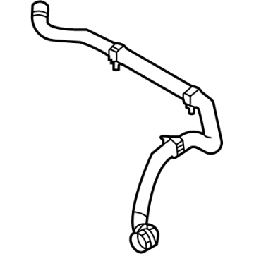 Audi Q4 e-tron Sportback Radiator Hose - 1EA-121-051-N