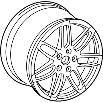 2014 Audi S4 Alloy Wheels - 8K0-601-025-CJ