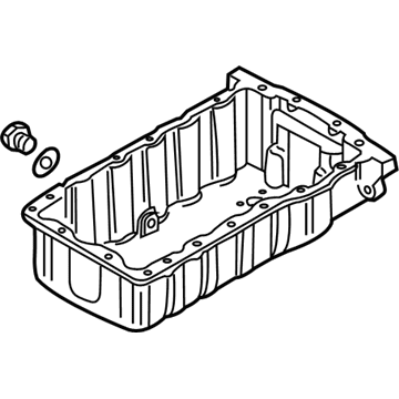 Audi Oil Pan - 058-103-603-A