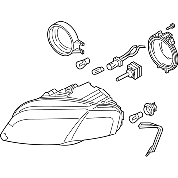 Audi RS4 Headlight - 8E0-941-029-BA