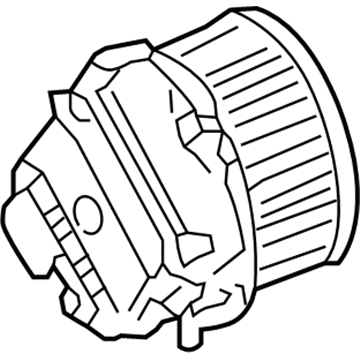 Audi A4 allroad Blower Motor - 4M1-820-021-C