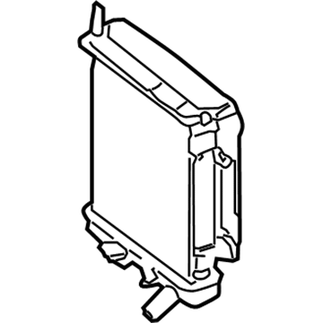 Audi Allroad Quattro Radiator - 4Z7-121-212-A