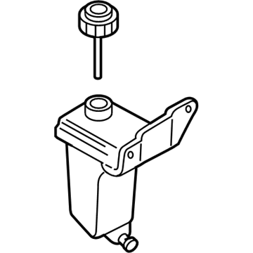 Audi Power Steering Reservoir - 8E0-422-371-B