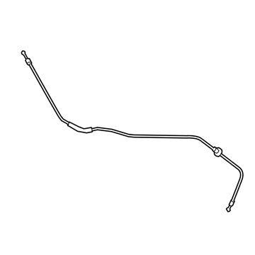 Audi Q8 e-tron Sportback Hood Release Cable - 4KL-823-535-B