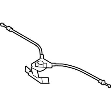 Audi Hood Release Cable - 4KE-823-529-B