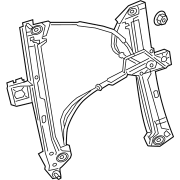 Audi Window Regulator - 4M8-837-461