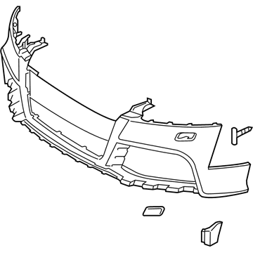 Audi TT RS Quattro Bumper - 8J0-807-105-H-GRU