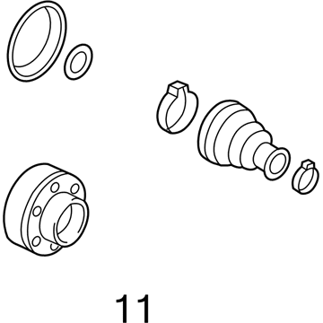 Audi A7 Quattro CV Joint - 8R0-598-103