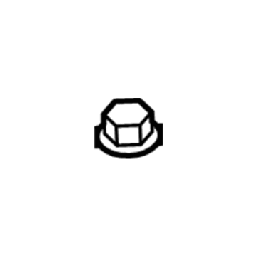 Audi Exhaust Nut - N-904-862-04