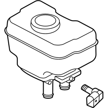 Audi Brake Master Cylinder Reservoir - 4M0-614-301