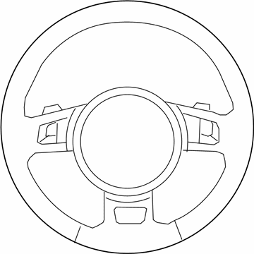 Audi Q3 Quattro Steering Wheel - 8U0-419-091-AL-CJM