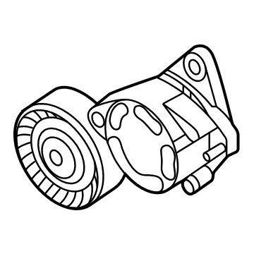 Audi Belt Tensioner - 0P2-260-938-C