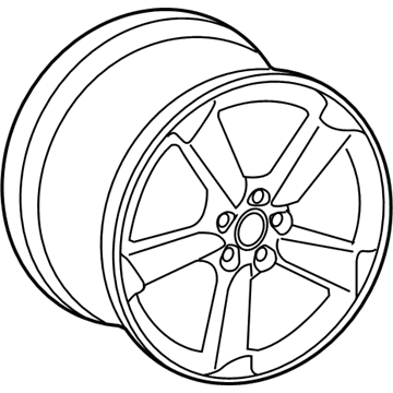 Audi TTS Quattro Alloy Wheels - 8J0-601-025-CP