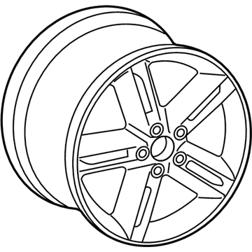 Audi TTS Quattro Alloy Wheels - 8J0-601-025-CK